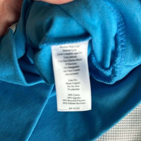 Dumpster Diver Long Sleeves hoodie T-Shirt Blue Beach Happy Size Small Blue - Picture 10 of 11